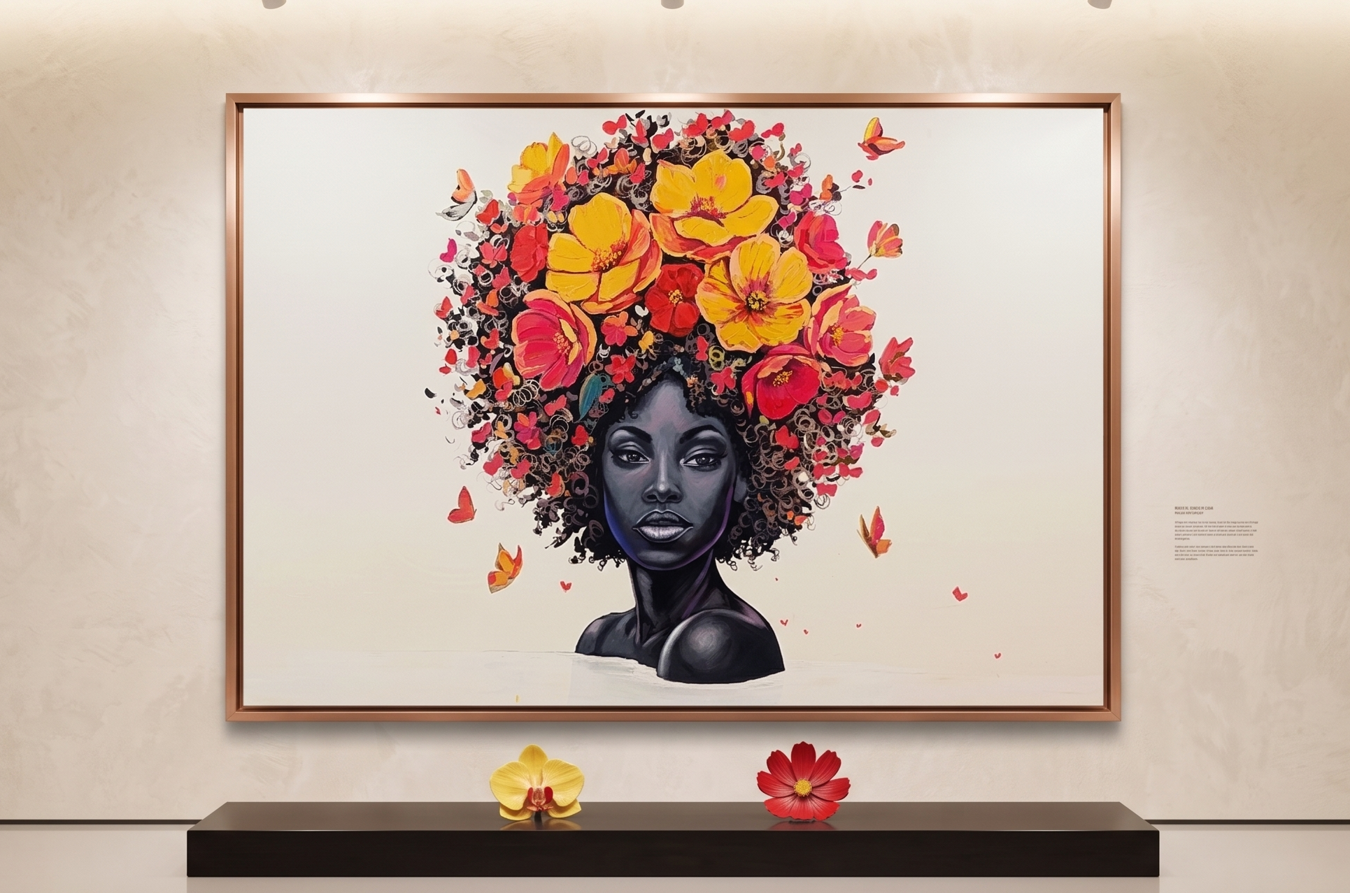 Afro floral