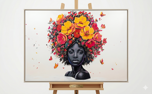 Afro floral